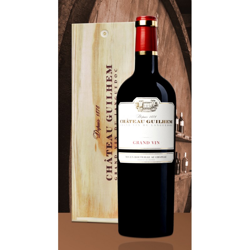 Grand Vin Rouge Magnum - AOP Malepère - Château Guilhem