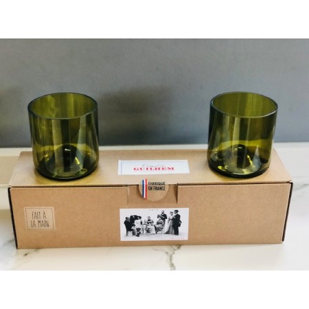 4 Verres Short Drink Famille